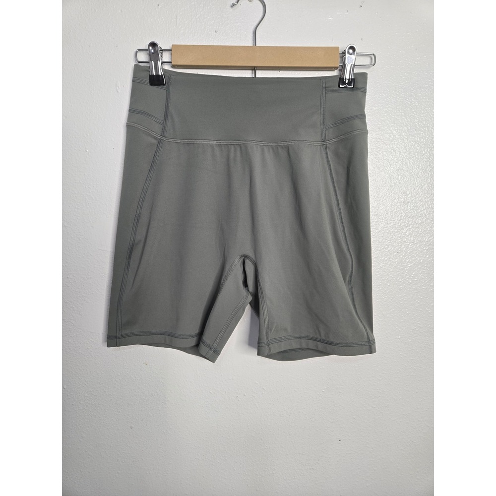 Gymshark Stitch Feature Shorts Unit Green Large Casual Workout Gym Yoga Athletic